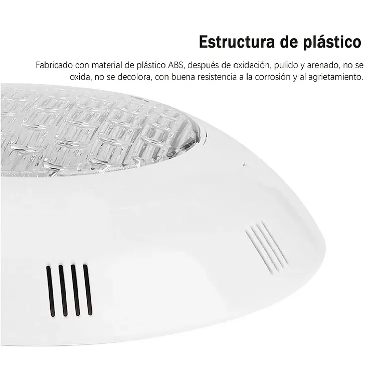 Foco Led Piscina Subacuatico 18w Luz Calida Sobreponer 3