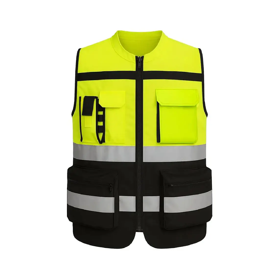 Chaleco Geologo Reflectante Ingeniero Minero Multi Bolsillos 1