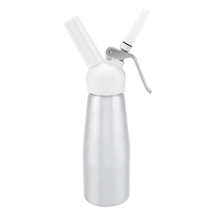 Dispensador De Crema Batida Para Cocina 500 Ml Con Boquillas 1