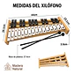 Xilofono 27 Notas Base Madera Y Metal Metalofono Educativo - Miniatura 6
