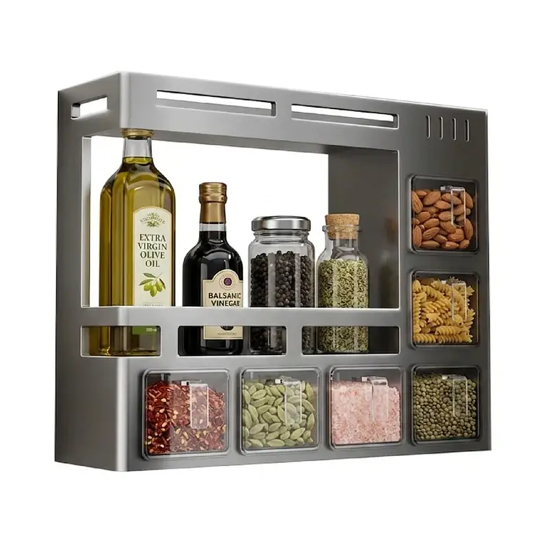 Organizador De Cocina Especias Condimentero Modular Flotante 1