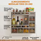 Organizador De Cocina Especias Condimentero Modular Flotante - Miniatura 2