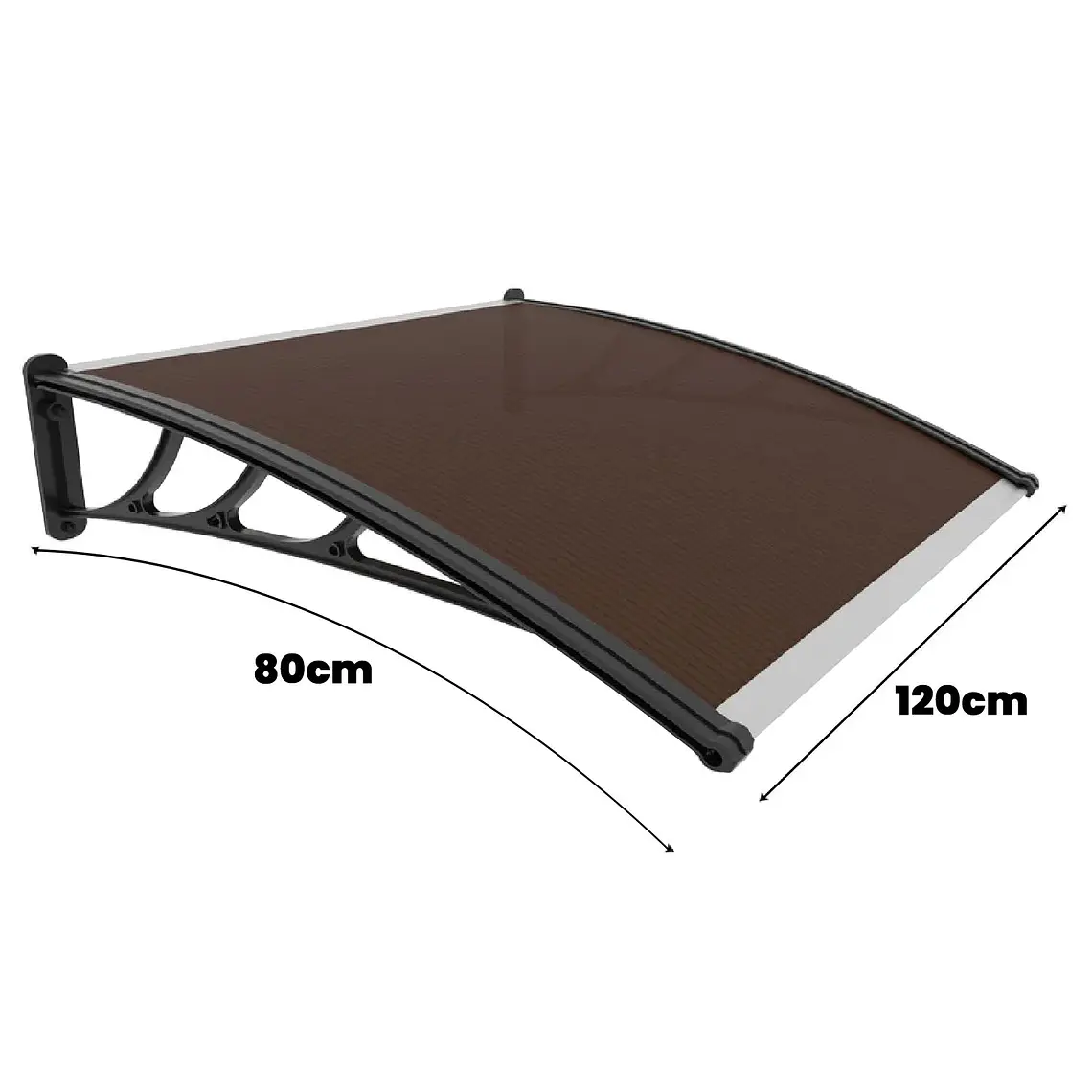 Alero Listo 0.80x1.20mt Curvo Bronce 5
