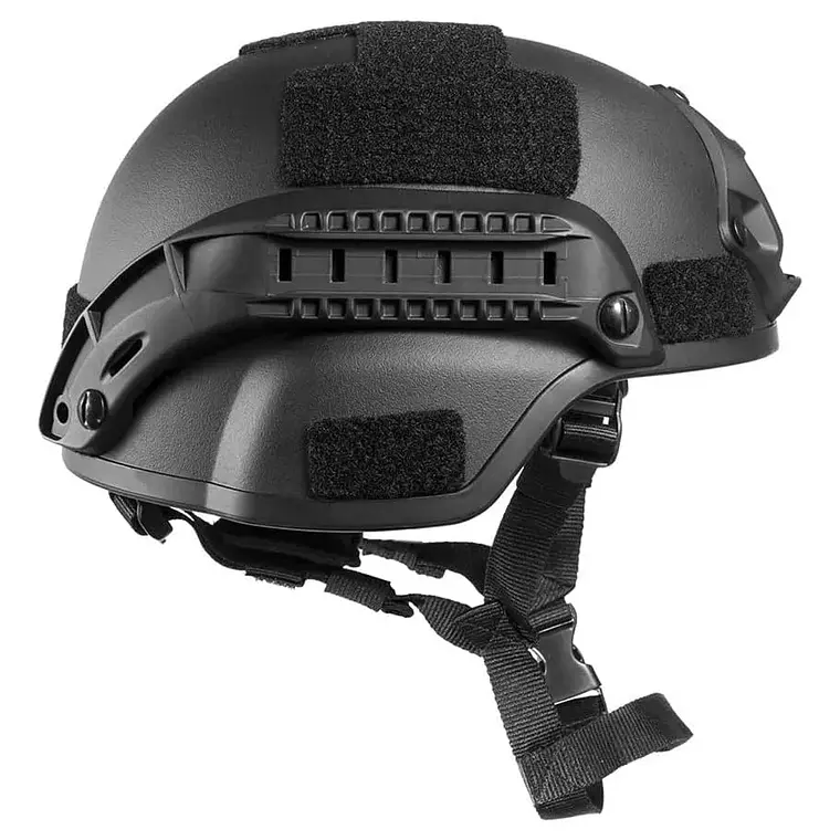 Casco Tactico Airsoft Paintball Militar Con Rieles Velcro 2