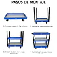 Carrito Organizador Porta Herramientas 3 Niveles Taller - Miniatura 5