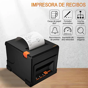 Impresora Termica Pos 80mm Usb/red Boleta Comanda Cortador