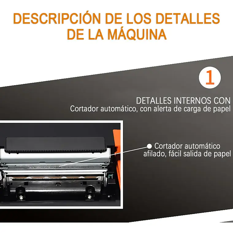 Impresora Termica Pos 80mm Usb/red Boleta Comanda Cortador 4