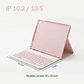 Funda Con Teclado Bluetooth Para Ipad 10.2 Y 10.5 Pulgadas - Miniatura 8