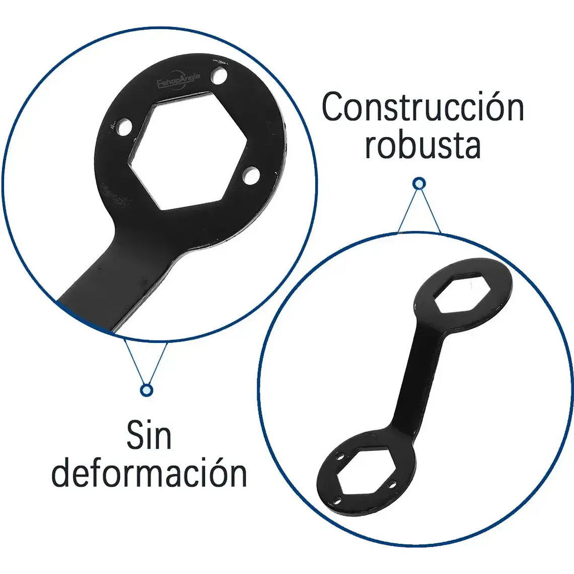 Llave De Embrague Y Tuerca Para Lavadora Doble 36/38mm 3