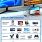 Hub Adaptador Usb-c 4 En 1 Splitter Doble Hdmi 4k Usb 3.0 - Miniatura 6