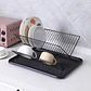 Secaplatos Metálico Plegable 2 Niveles Con Bandeja - Miniatura 4