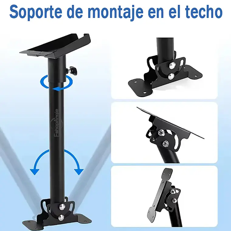 Soporte Estable Para Antena Starlink Kit Montaje Pared Techo 2