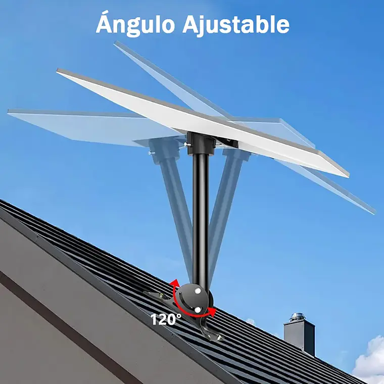 Soporte Estable Para Antena Starlink Kit Montaje Pared Techo 5