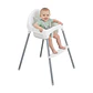 Silla De Comer Bebe Portatil Basico Con Arnés De 3 Puntos - Miniatura 1