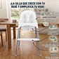 Silla De Comer Bebe Portatil Basico Con Arnés De 3 Puntos - Miniatura 4