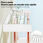 Tendedero Ropa Plegable De Pared Oculto 80 X 40 Cms - Miniatura 5