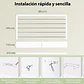 Tendedero Ropa Plegable De Pared Oculto 80 X 40 Cms - Miniatura 6