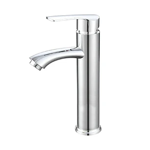 Llave Monomando Alto Lavatorio Baño Inoxidable Lavamano