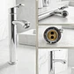 Llave Monomando Alto Lavatorio Baño Inoxidable Lavamano - Miniatura 2