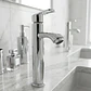 Llave Monomando Alto Lavatorio Baño Inoxidable Lavamano - Miniatura 4