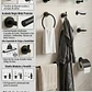 Set De Baño 7 Accesorios De Acero Inoxidable Toallero - Miniatura 2