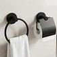 Set De Baño 7 Accesorios De Acero Inoxidable Toallero - Miniatura 4