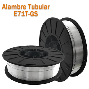 Rollo De Alambre Soldadura 1.0mm Flux Core E71t-gs Sin Gas