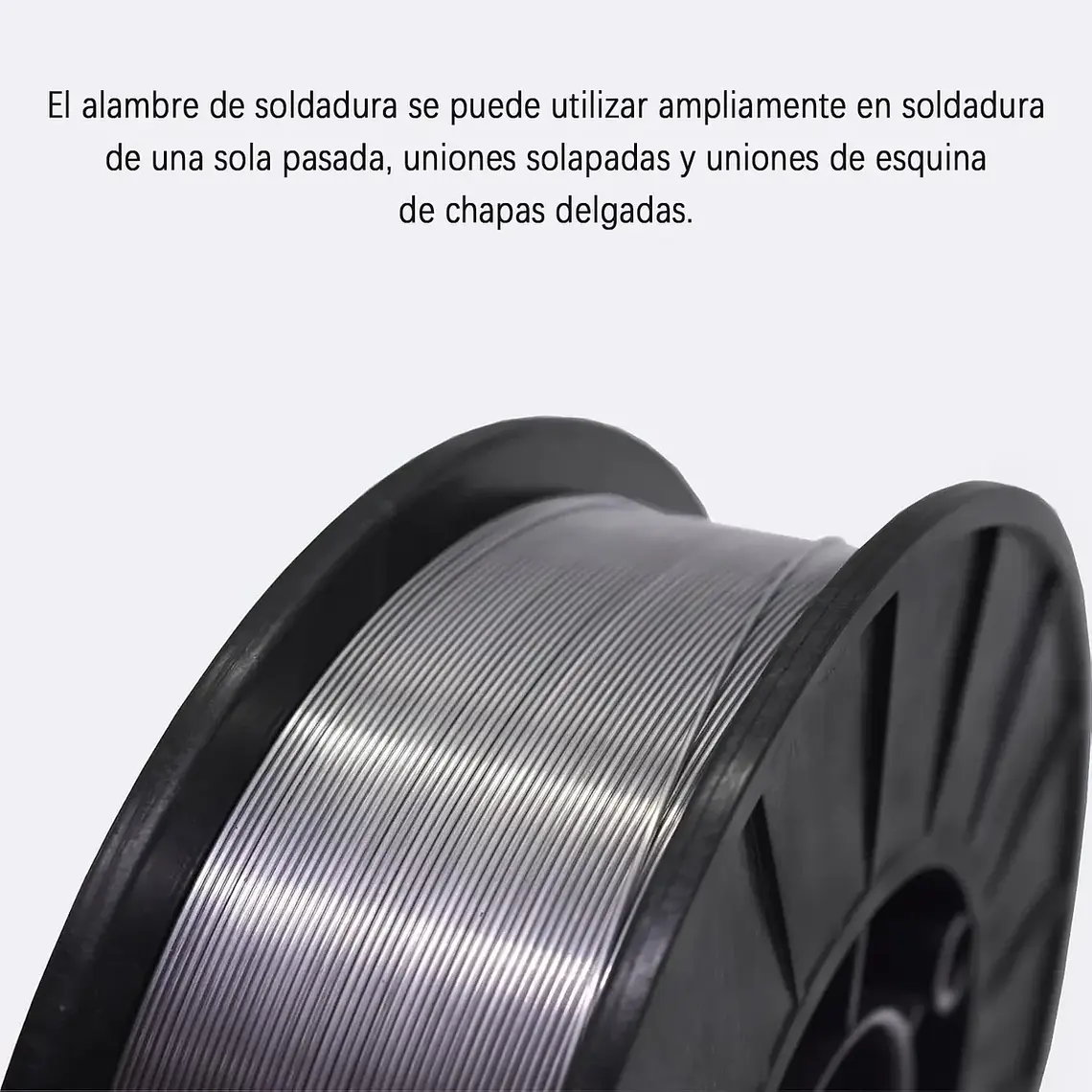 Rollo De Alambre Soldadura 1.0mm Flux Core E71t-gs Sin Gas 4