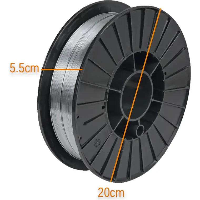 Rollo De Alambre Soldadura 1.0mm Flux Core E71t-gs Sin Gas 5