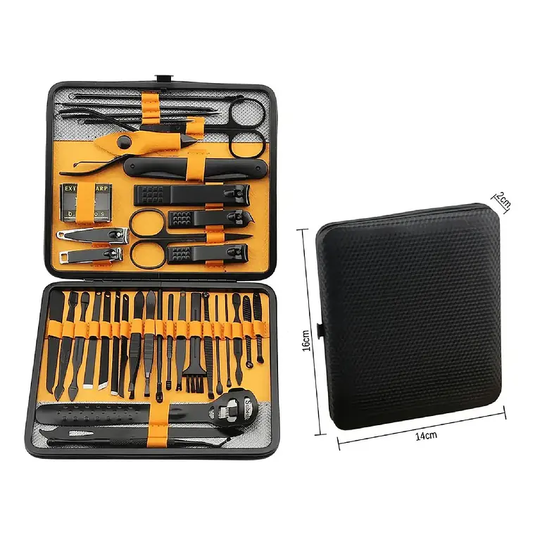 Set 36 Piezas Manicure Y Pedicure Profesional Estuche Uñas 7