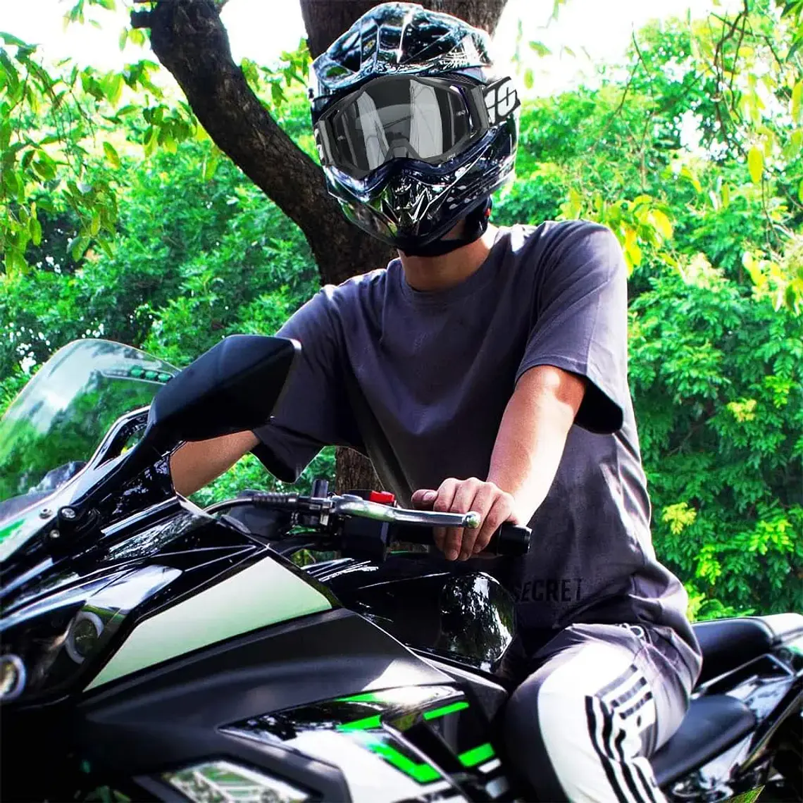 Antiparra Moto Antiparras Bicicleta Motocross Mascara Moto 4