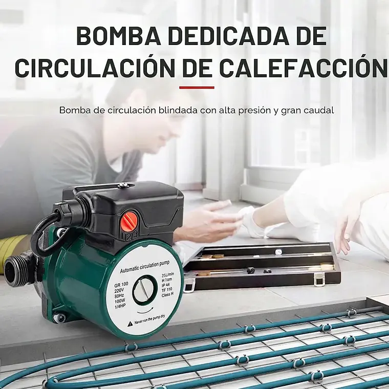 Bomba De Agua Presurizadora Calefon Aumenta Presión 100w 6