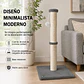 Rascador Para Gatos Torre Poste Con Juguete 73cm Yute - Miniatura 4