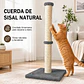 Rascador Para Gatos Torre Poste Con Juguete 73cm Yute - Miniatura 5
