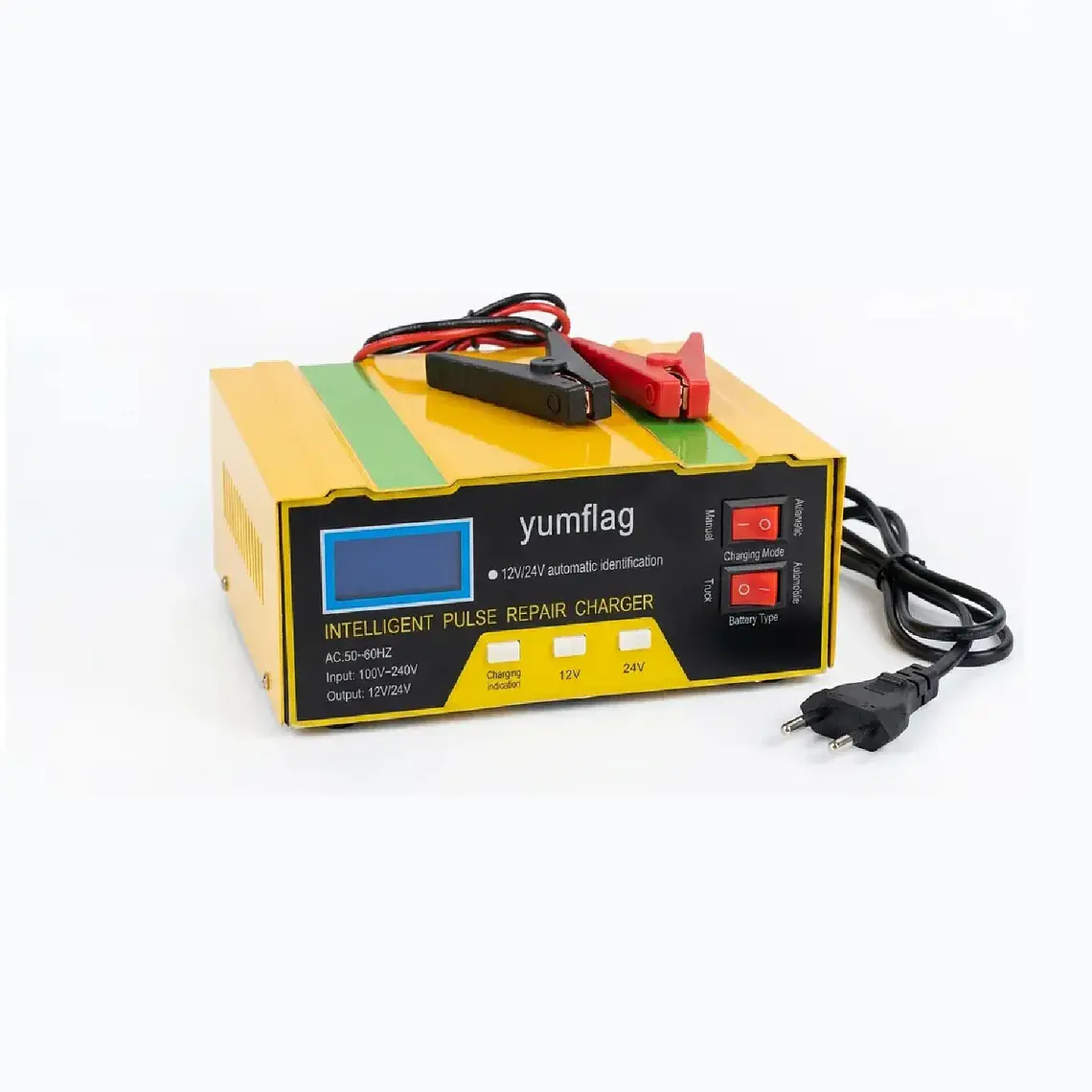 Cargador De Baterias Auto Camion Inteligente 12v 24v 200ah 1