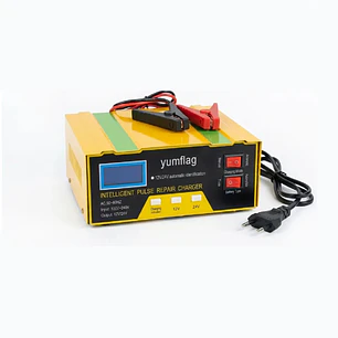Cargador De Baterias Auto Camion Inteligente 12v 24v 200ah