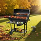Parrilla A Carbón Móvil Con Termómetro Acero Inoxidable - Miniatura 5