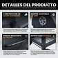 Parrilla A Carbón Móvil Con Termómetro Acero Inoxidable - Miniatura 4