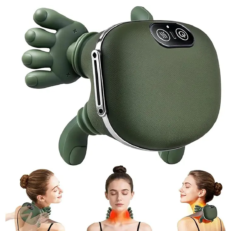 Masajeador De Cuello Y Hombros Con Calor Recargable 1