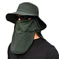 Sombrero Para El Sol Con Proteccion Para Cuello Y Cara - Miniatura 2