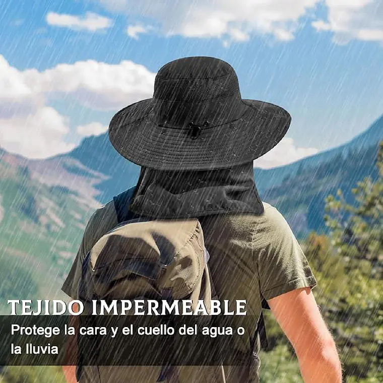 Sombrero Para El Sol Con Proteccion Para Cuello Y Cara 5