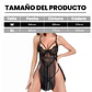 Babydoll Camisola De Encaje Vestido Lencería Sexy - Miniatura 7