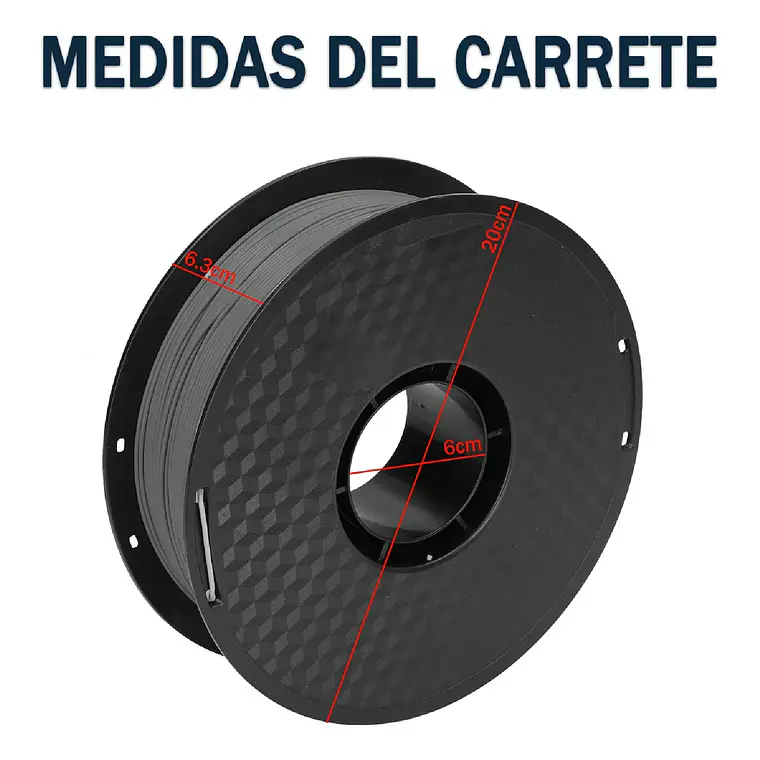 Filamento Impresión 3d Petg 1.75mm 1kg Alta Resistencia 5