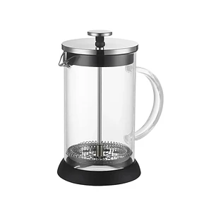 Cafetera Prensa Francesa 800ml De Vidrio Y Acero Te Cafe