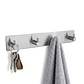 Perchero Colgador De Pared Acero Inoxidable 4 Ganchos - Miniatura 1