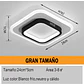 Lampara De Techo Led Plafon Cuadrada Moderna 3 Tonos - Miniatura 5