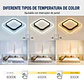 Lampara De Techo Led Plafon Cuadrada Moderna 3 Tonos - Miniatura 3