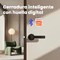Cerradura Digital Inteligente Manija Redonda Huella Dactilar - Miniatura 3