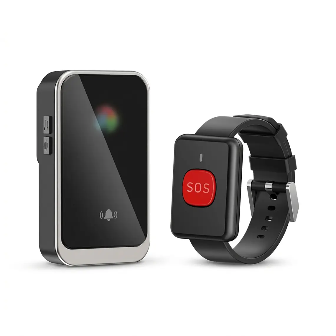 Kit Alarma Tercera Edad Pulsera Boton De Pánico Emergencia 1