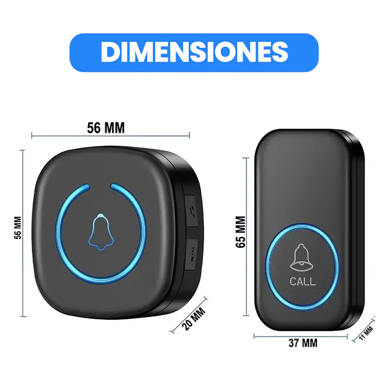 Alarma Y Botón De Llamada Inalámbrico Emergencia Cuidador 7